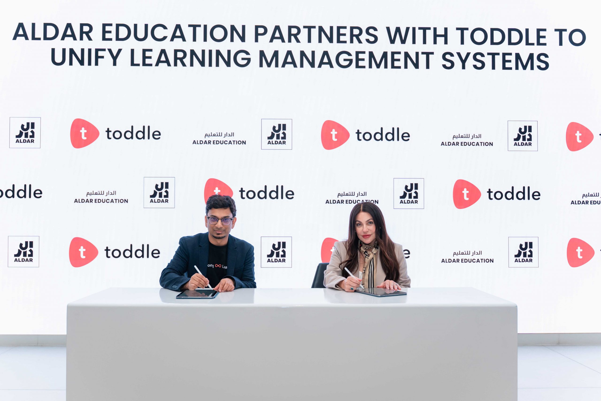 Aldar Education x Toddle MoU signing () Aldar Education x Toddle MoU signing ()