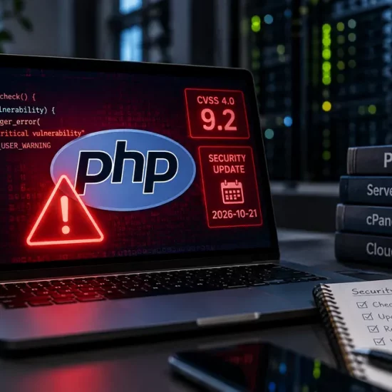 php critical security updates